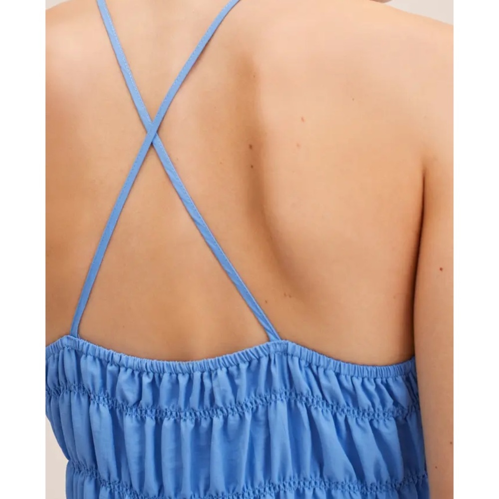 Mango blue dress 👗 - Picture 3 of 5